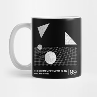 The Dismemberment Plan  / Minimalist Graphic Artwork Design Mug